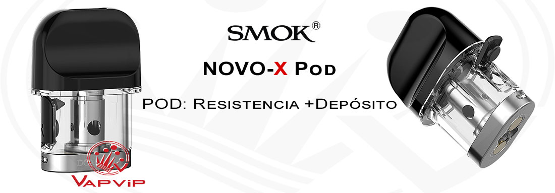 Pod Resistencias-Depósito NOVO X Smok España